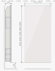 Дизайн-конвектор Varmann GlassKon 115.550.1020, вертикальный, настенный монтаж, подключение сбоку